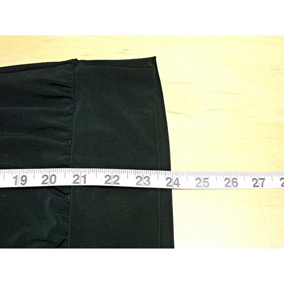 White House Black Market WHBM Key Hole Side Shoulder Tie Sleeveless Top Black Sm - Picture 9 of 12